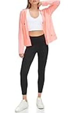DKNY Logotipo de Legging de Cintura Alta 7/8 Leggings, , S para Mujer