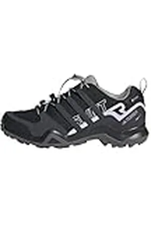 adidas Terrex Swift R2 Gore-Tex Hiking Shoes, Zapatos de Senderismo Mujer, Core Black/Solid Grey/Purple Tint, 36 2/3 EU