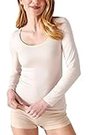 Damart Camiseta de Manga Larga Thermolactyl Invisible Ropa Interior, , L para Mujer
