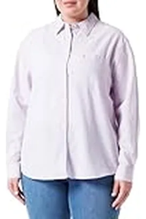 Tommy Hilfiger Blusa para Mujer Boyfriend Fit, , M