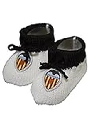Valencia CF Patuco, Botas Unisex bebé, White, 0 Meses
