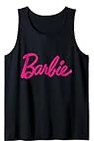 Barbie Logotipo rosa oficial de Camiseta sin Mangas