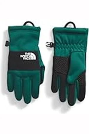 The North Face Guantes para niños Sierra Etip Evergreen, XS