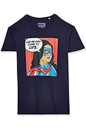 Marvel Uxmissmts002 Camiseta, , XS para Hombre