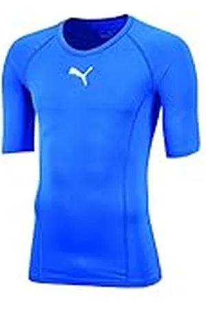 PUMA Liga Baselayer SS Jr Camiseta Técnica, Unisex niños, Electric Blue Lemonade, 116