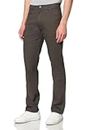 Wrangler Durables Regular Fit, Vaqueros para Hombre, Gris , 33W / 30L