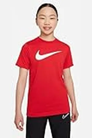 Nike Unisex Niños Camiseta Y Nk Df Park20 Ss Tee Hbr, University Red y White, CW6941-657, M