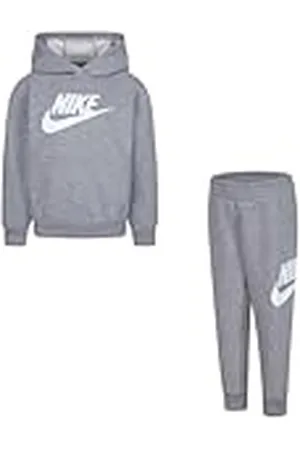 Nike Mono de Niños Club Fleece Gris Talla 3-4 A Código 86L135-042, gris/blanco, 3 años