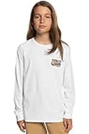 Quiksilver Retro Fade - Camiseta de Manga Larga para Chicos 8-16