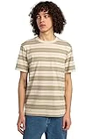 Element Icon - Camiseta de Manga Corta con Bolsillo - Hombre - XXL - Beige