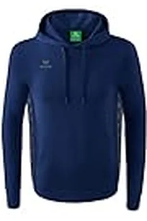 Erima Hombre Essential Team Sudadera con capucha, new navy, XXL