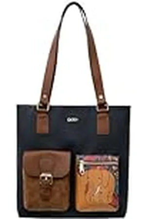 Dogo Femme Cuir Vegan Bleu Foncé Fait Main et Mode Sac d