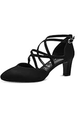 Tamaris Zapatos de Salón para Mujer, Textiles, Tacón Cuadrado, Veganos, , 39 EU