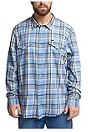 Lee Clean Western Shirt, Camiseta para Hombre, , 5XL