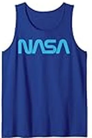 Nasa Simple Bold Connected Logo Camiseta sin Mangas