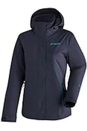 Maier Sports Metor Therm Rec W - Chaqueta impermeable para mujer, transpirable e impermeable, color azul oscuro, talla 44