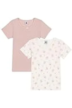 Petit Bateau A0BGX Camisetas De Manga Corta Niñas 2 Años