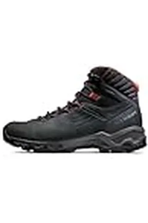 Mammut Botas Mercury IV Mid GTX Hombre, Black/Hot Red, 46 EU