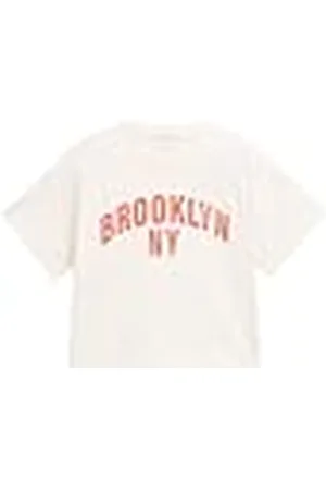 TOM TAILOR 1045201 Camiseta, 12906-Lana de Color Blanco, 164 para Niñas