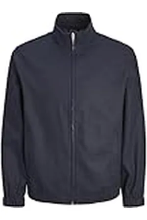 JACK & JONES JACK&JONES PLUS Jprccwinston Linen Jkt Pls Chaqueta Corta, , XXXL para Hombre