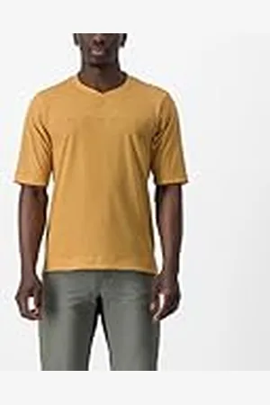 Castelli Trail Tech tee 2 - Maillot técnico de MTB para Hombre, Transpirable y Ligero para Trail/Gravel