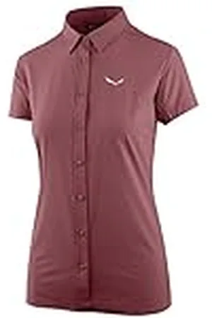 Salewa Camisas Puez Minicheck Dry W S/S SRT para Mujer