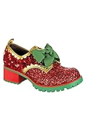 Irregular Choice Pensando en ti, Oxford Mujer, Red, 42 EU