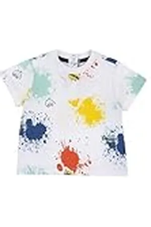 chicco Camiseta Bebé, Camiseta de Manga Corta, Cómoda y a la Moda, en Suave Algodón, Lavable en Lavadora, Ropa Bebé 0-24 Meses, Diseñado en Italia