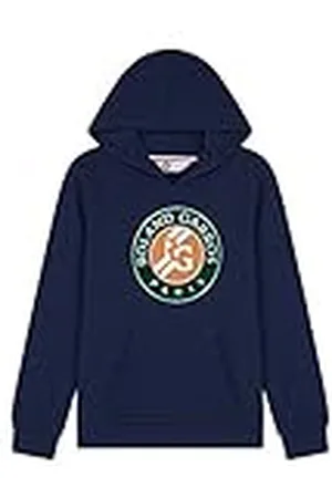 Roland Garros Sudadera con Capucha de la colección Big Logo – Jersey para niño, Color – Camiseta de Calidad – Talla 12 años – RG20014, Unisex niños