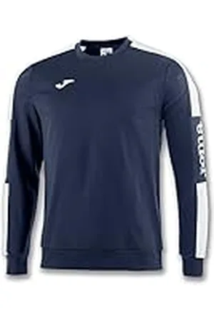 Joma 100801.302 Sudadera, Niños, Azul Marino/Blanco, 2XS