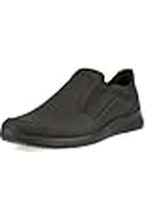 Ecco Irving 511744, Zapatillas sin Cordones Hombre, (Black), 45 EU