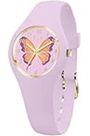 Ice-Watch ICE fantasia Butterfly lilac - Reloj morado para Niña con Correa de polyamide - 021952 (Extra small)