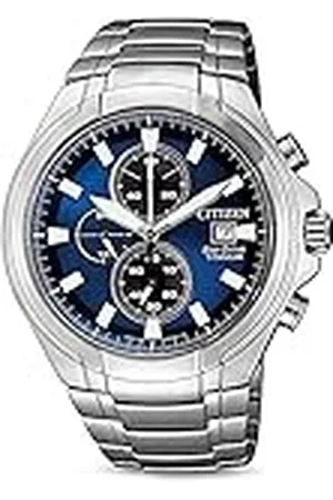 Citizen Reloj Analógico para Hombre de Cuarzo con Correa en Titanio CA0700-86L