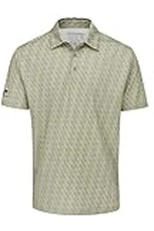 Stuburt Falcon-Polo de Manga Corta, Transpirable, Ligero, Ajuste clásico, Absorbe la Humedad Camisa, , 3XL para Hombre