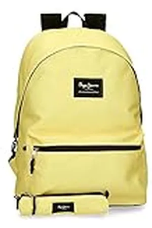Pepe Jeans Aris Mochila para Portátil y Estuche Escolar 15,6" 31x44x17,5 cms Poliéster 23,87L