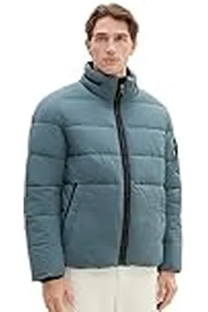 TOM TAILOR 1037333 Chaqueta Acolchada con Capucha Desmontable, , XL Hombres