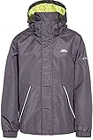 Trespass Vincenzo - Chaqueta Impermeable con Capucha extraíble para niños, Infantil, Color , tamaño 7/8