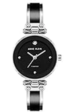 Anne Klein Reloj de Pulsera rígida para Mujer con Esfera con Diamante auténtico