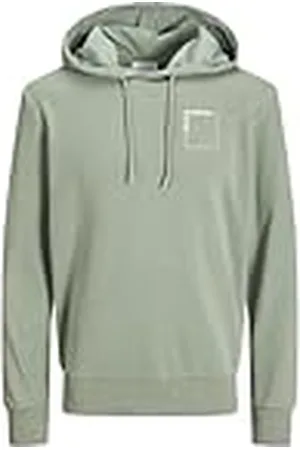 JACK & JONES Sweat Hood Jjverner Sudadera con Capucha, , M para Hombre