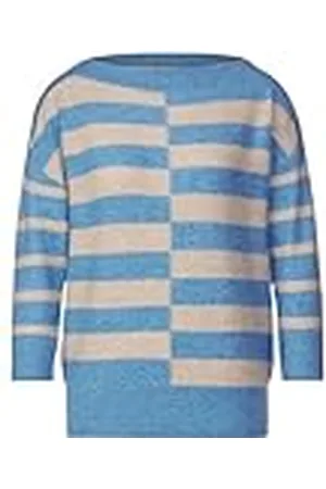 Street one Ltd Qr Striped U-Boat Sweater Sudadera, Women