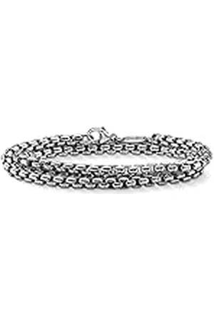 Thomas Sabo Collar cadena Hombre plata - KE1110-001-12-L90