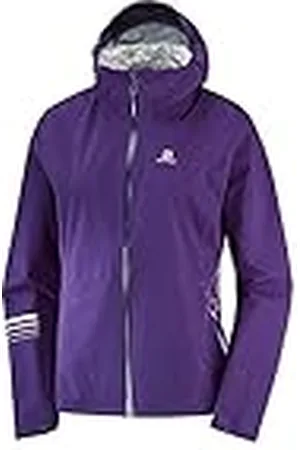 Salomon Chaqueta deportiva, lightning wp, mezcla de sintéticos, morado , mujer, talla: L