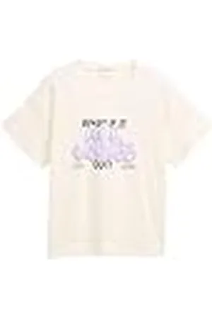 TOM TAILOR 1045229 Camiseta, 12906-Lana de Color Blanco, 140 para Niñas