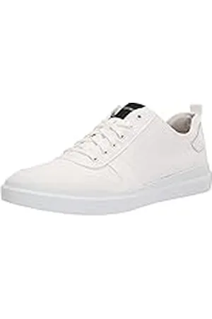 Cole Haan Grandpro Rally Canvas Court, Zapatillas Hombre, Lona Blanca óptica, 43 EU Ancho