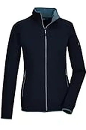 Killtec Mujer Chaqueta polar de punto/chaqueta polar con cuello alto KOW 111 WMN KNT FLC JCKT, dunkelnavy, 48, 41800-000