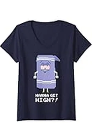 South Park Mujer Towelie Quiero conseguir alta pixelada Camiseta Cuello V