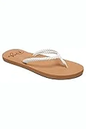 Roxy Sandalia Costas, Chanclas Mujer, White, 36 EU