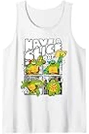 Teenage Mutant Ninja Turtles Las Tortugas Ninja Mutantes Adolescentes Pizza Tienen Un Día De Rebanada Camiseta sin Mangas