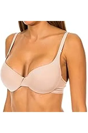 Dim Sujetador Con Aros Con Relleno Invisifit x1, Mujer, Beige, 70A