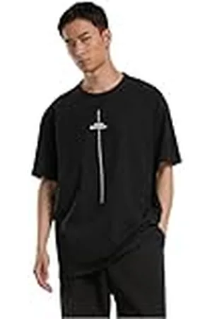 Merchcode Mp0006978-think Different Heavy Oversized tee Camiseta, , M para Hombre